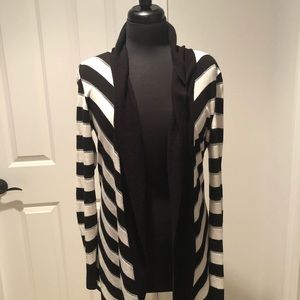 WHBM B&W Cardigan